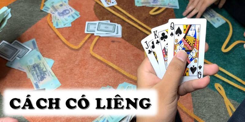 Lưu ý cách cô bài liêng