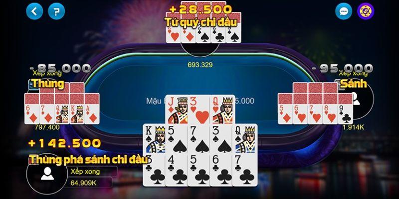 Chiến thuật cách xếp bài mậu binh